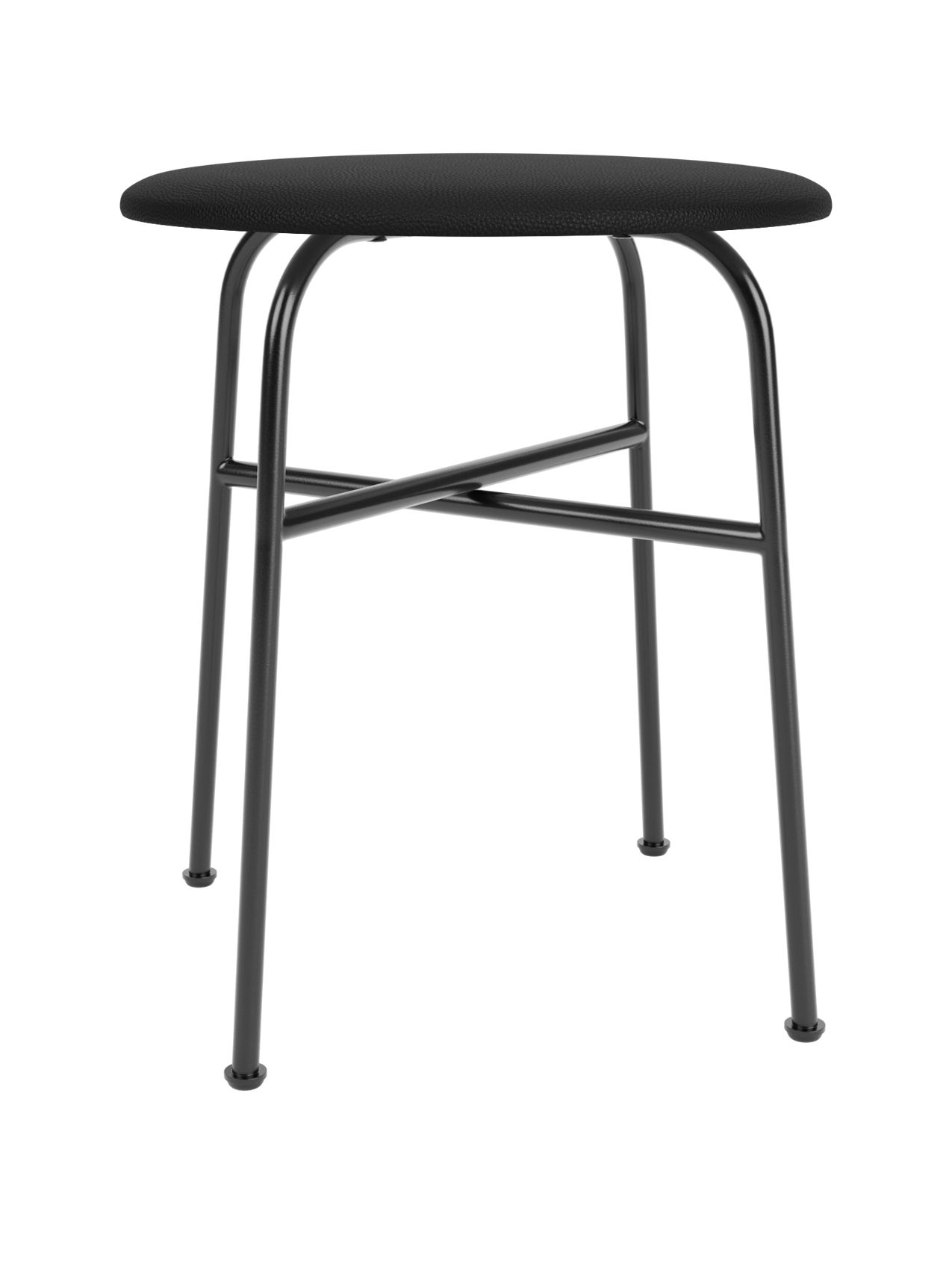 Afteroom Stool, Upholstered Seat