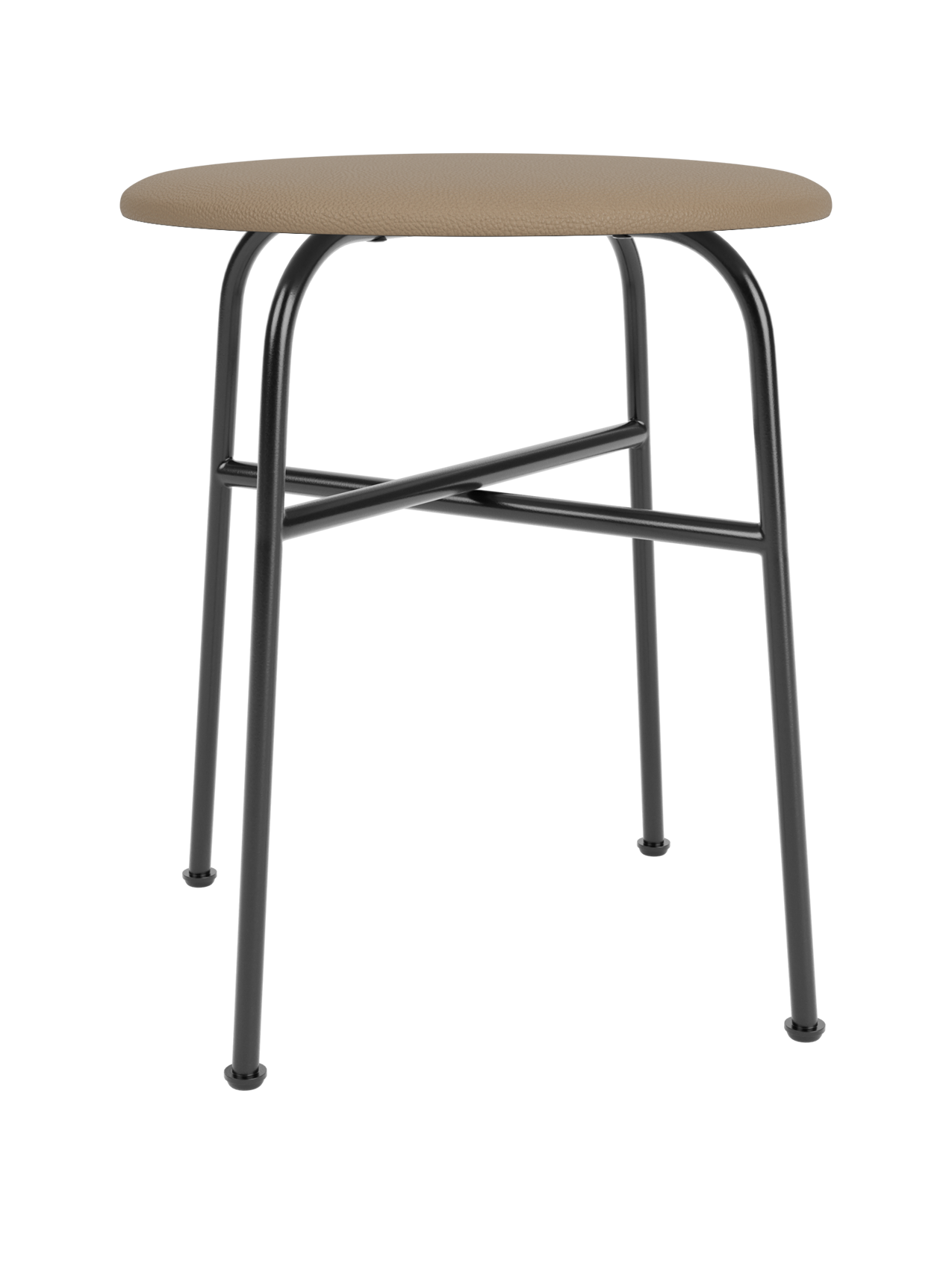Afteroom Stool, Upholstered Seat
