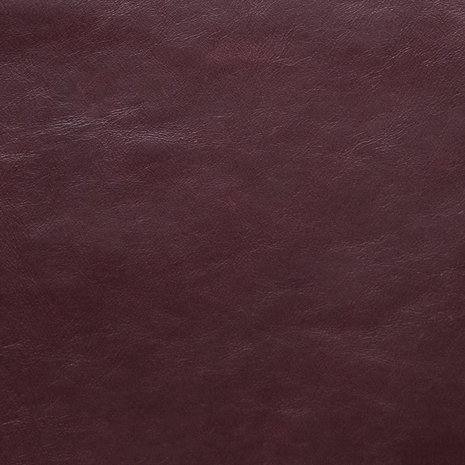 Aida Oeko-Tex upholstery leather in shade 4060, showcasing a smooth brown full-grain aniline surface texture.