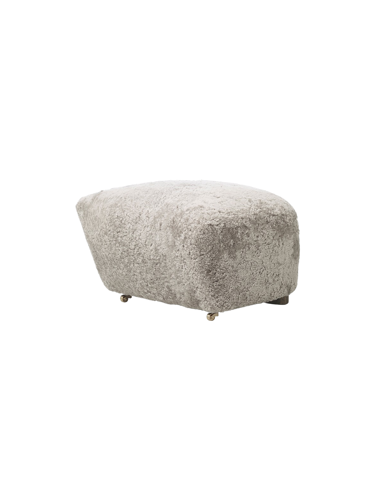 The Tired Man Ottoman, Sheepskin