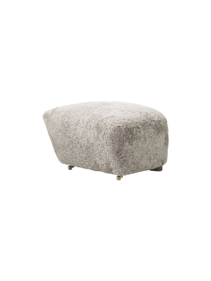 The Tired Man Ottoman, Sheepskin