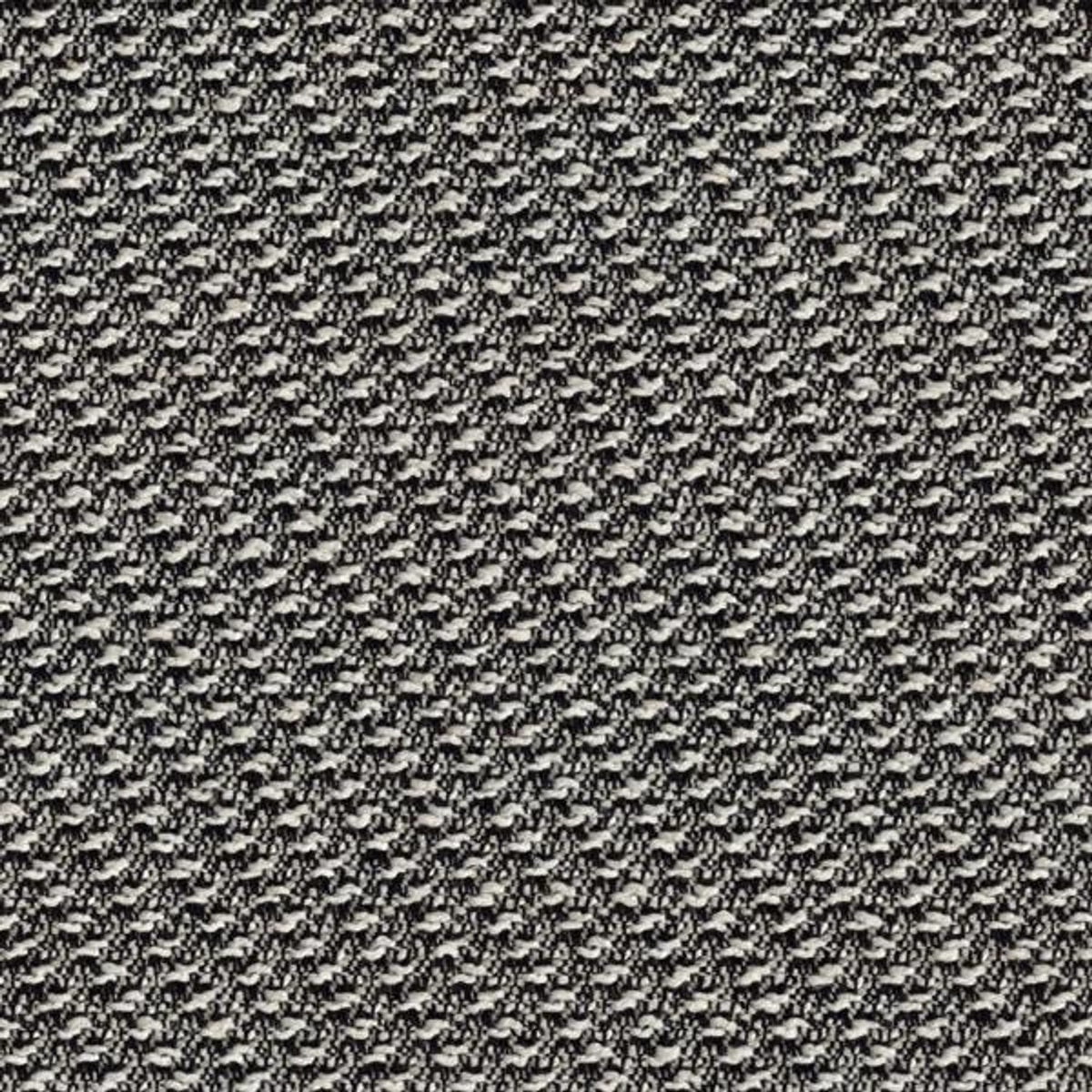 Kumo upholstery fabric in col. 0180, featuring a textured white and grey woven pattern.