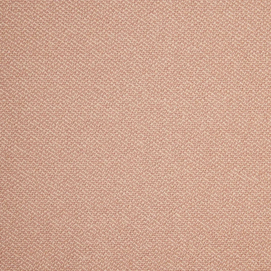 Logan 15 Blossom fabric swatch showing a soft, structured pink cotton-wool bouclé texture for upholstery.