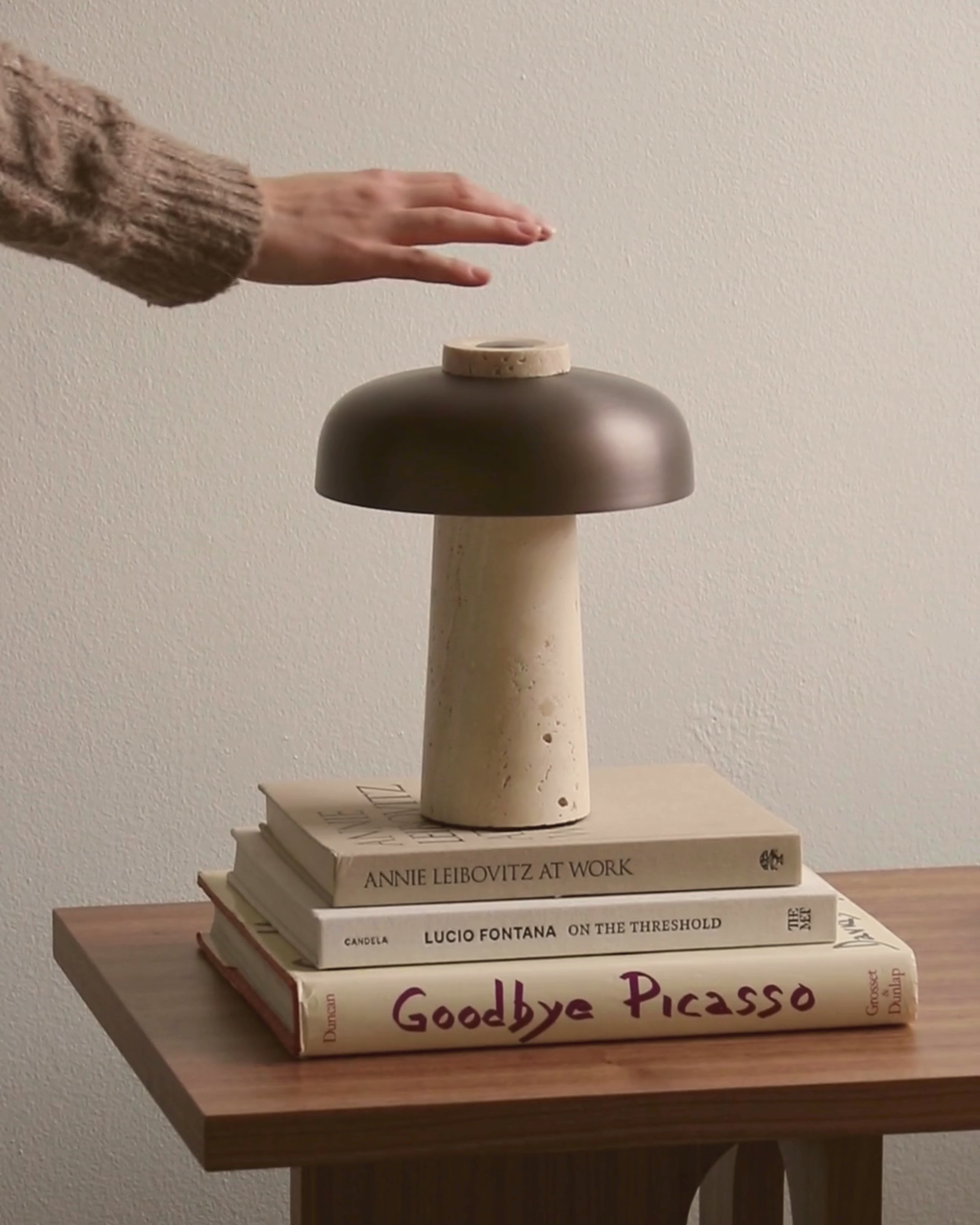 Reverse Table Lamp | Raw and elegant lamp by Aleksandar Lazic