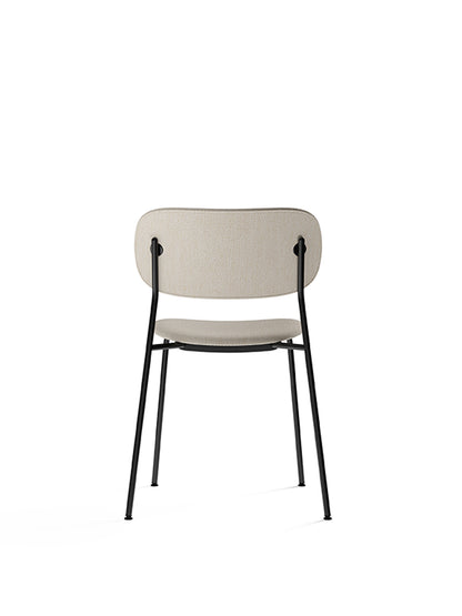 Co Dining Chair, fully upholstered, Black