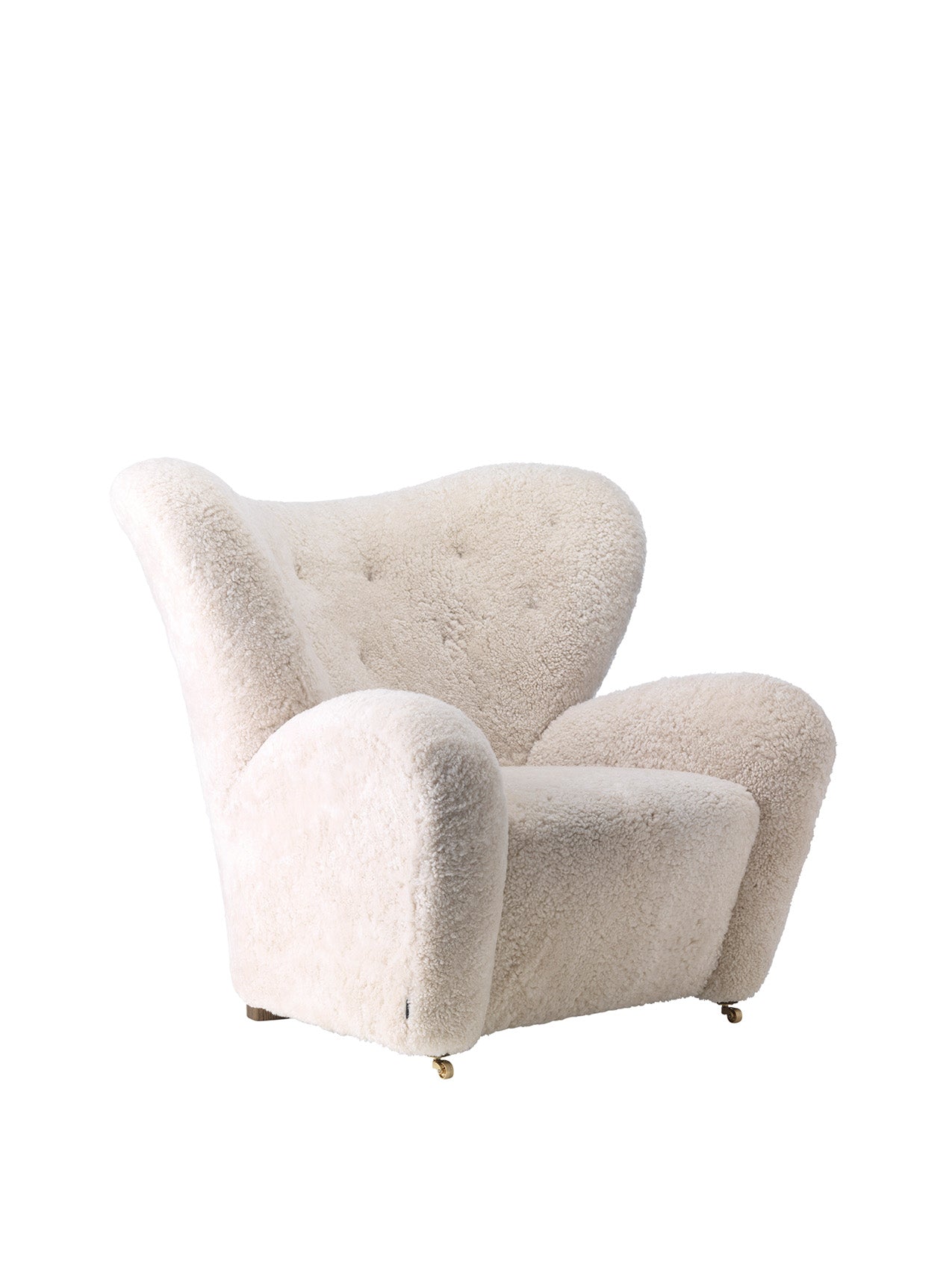 The Tired Man Lounge Chair, Sheepskin