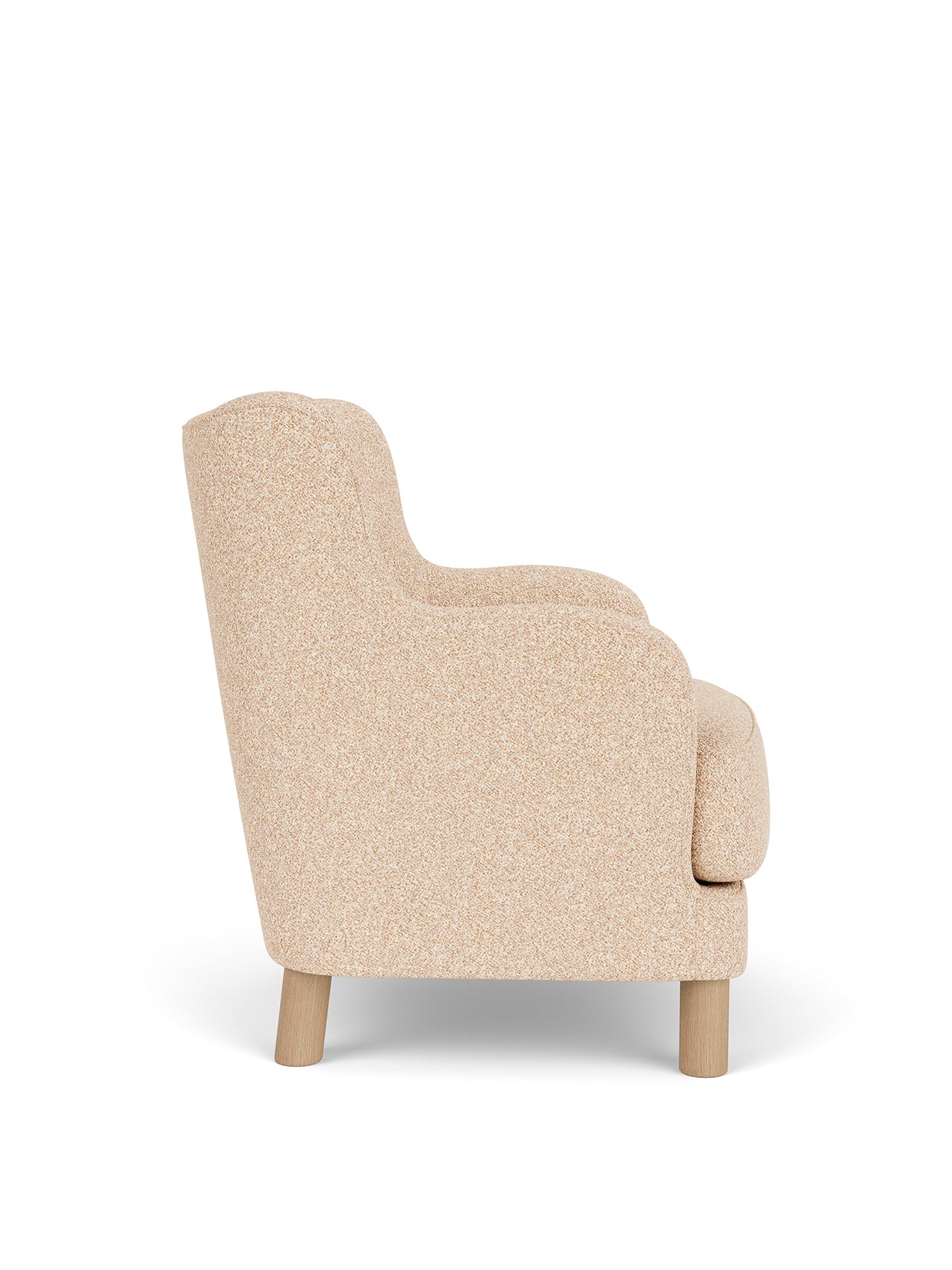 Constance Lounge Chair, Textile