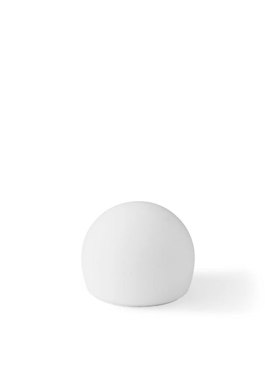 A white, dome-shaped spare part, the Glass Shade for the Carrie portable lamp, shown on a white background.