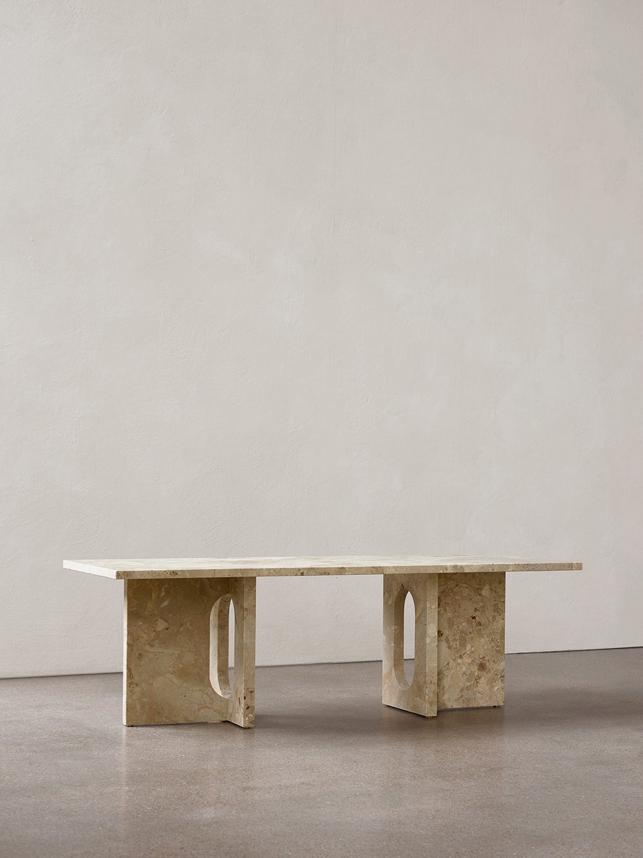 Androgyne Lounge Table, Stone/Marble