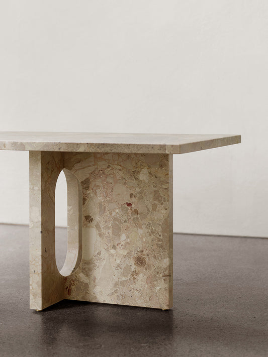 Androgyne Lounge Table, Stone/Marble