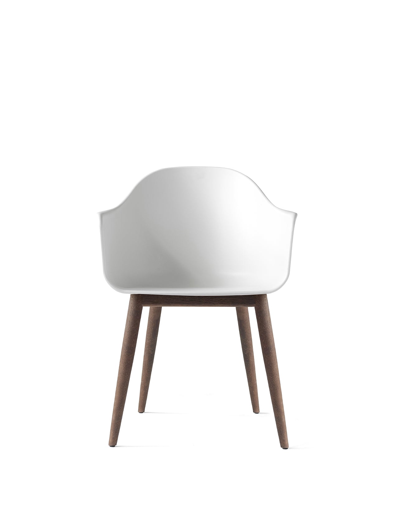 Harbour Dining Chair, Wooden Base, Plastic