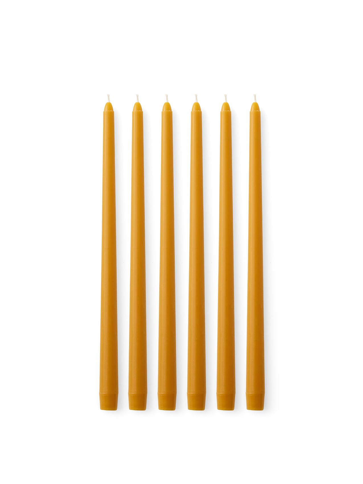 Spire Smooth Tapered Candles, Set of 6
