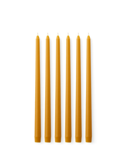 Spire Smooth Tapered Candles, Set of 6