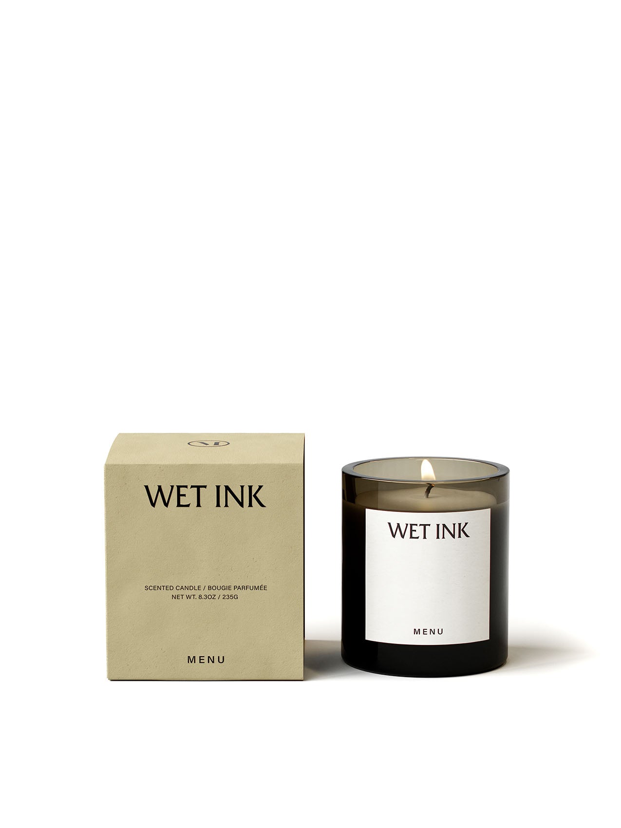 Olfacte Scented Candle, Wet Ink