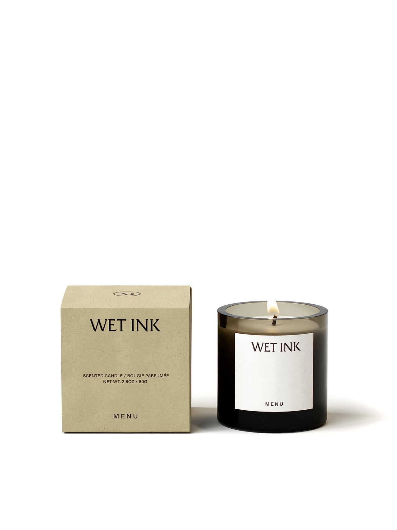 Olfacte Scented Candle, Wet Ink