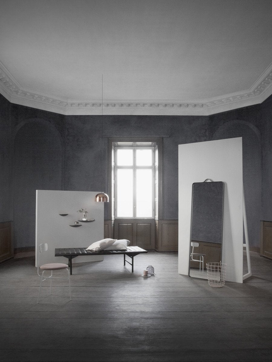 Bath Floor Mirror, Rectangular-Floor Mirror-Norm Architects-menu-minimalist-modern-danish-design-home-decor