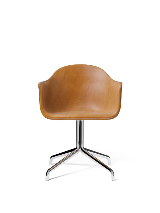 Harbour Dining Chair, Polished Aluminium Star Base