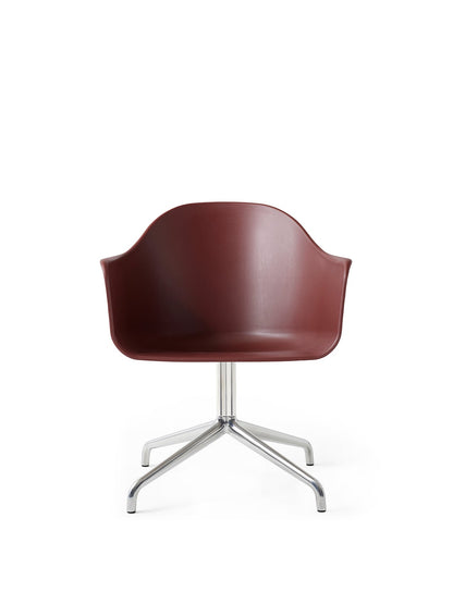 Harbour Dining Chair, Chrome Star Base, Plastic