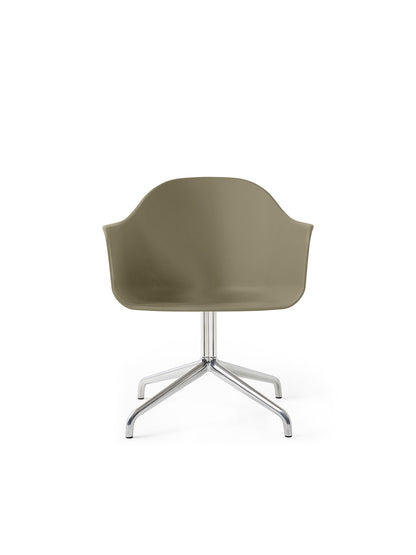 Harbour Dining Chair, Chrome Star Base, Plastic