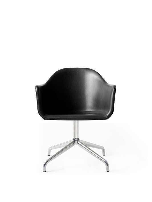 Harbour Dining Chair, Polished Aluminium Star Base