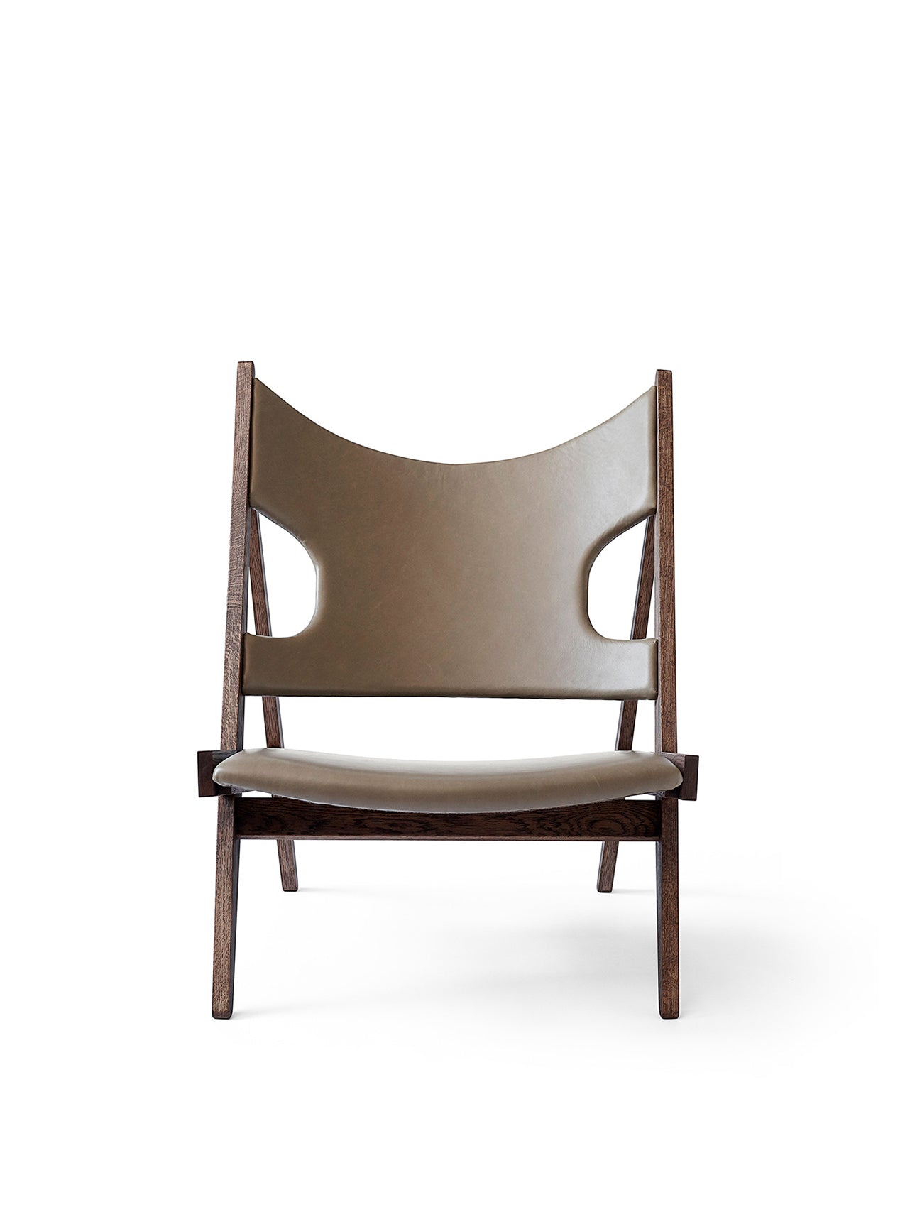 Knitting Lounge Chair, Leather