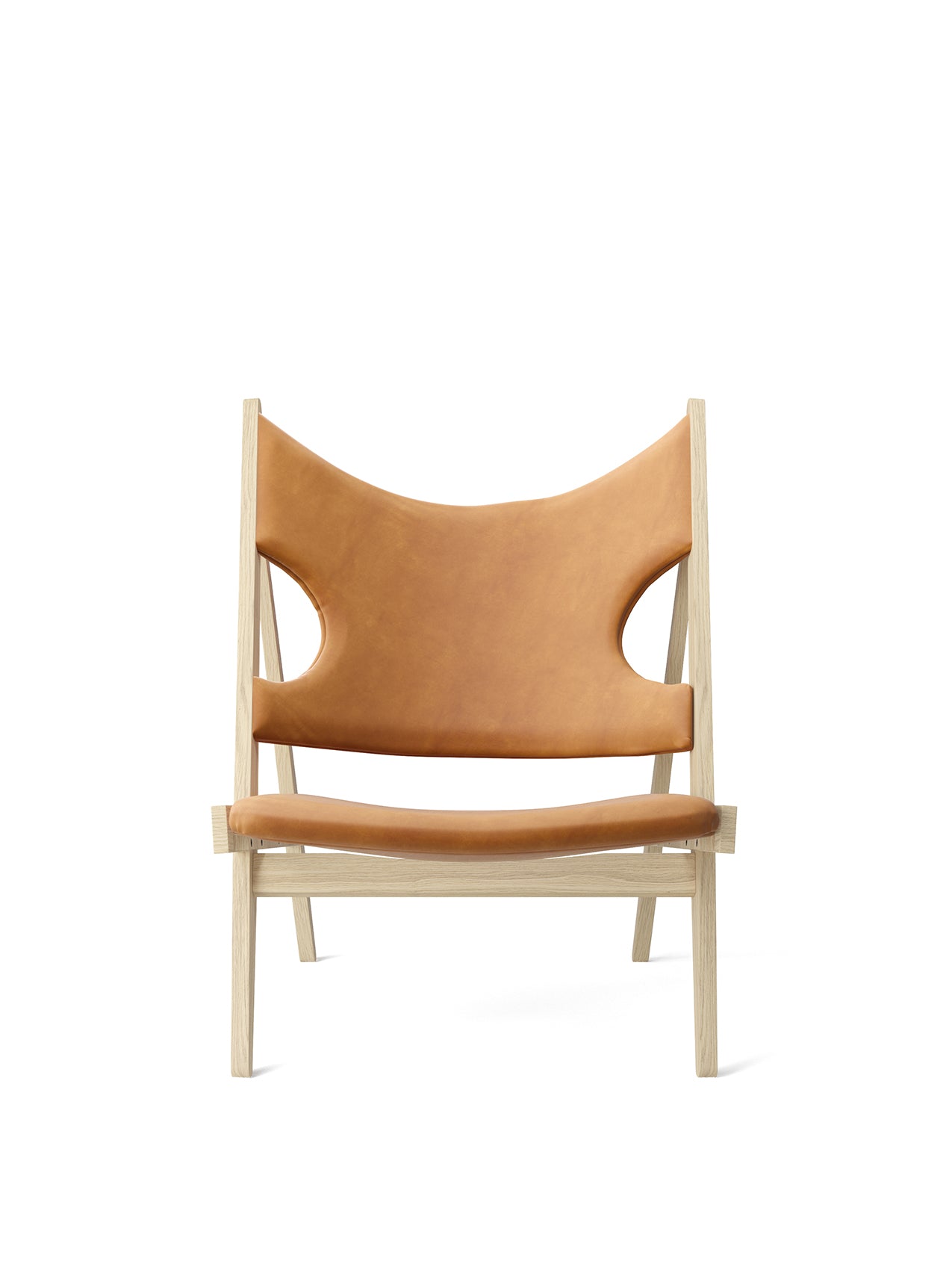 Knitting Lounge Chair, Leather