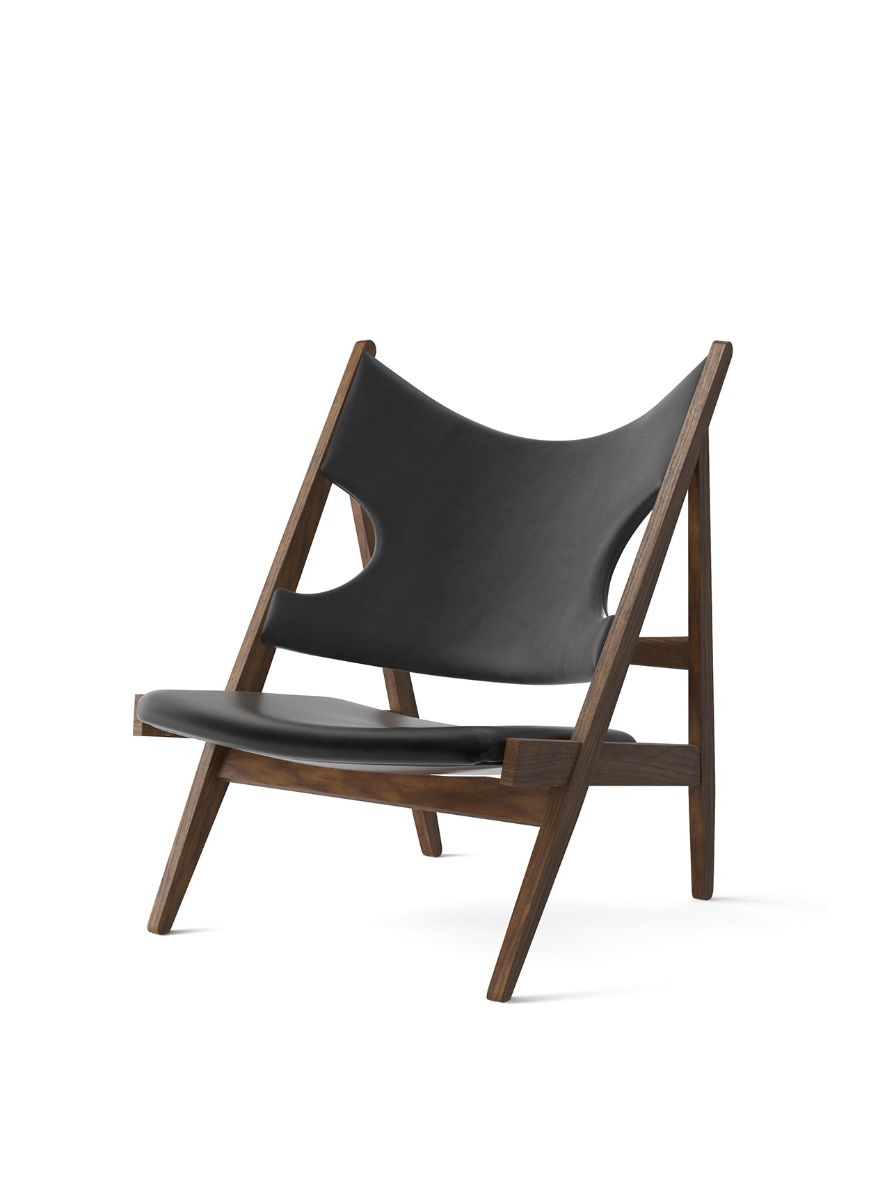 Knitting Lounge Chair, Leather