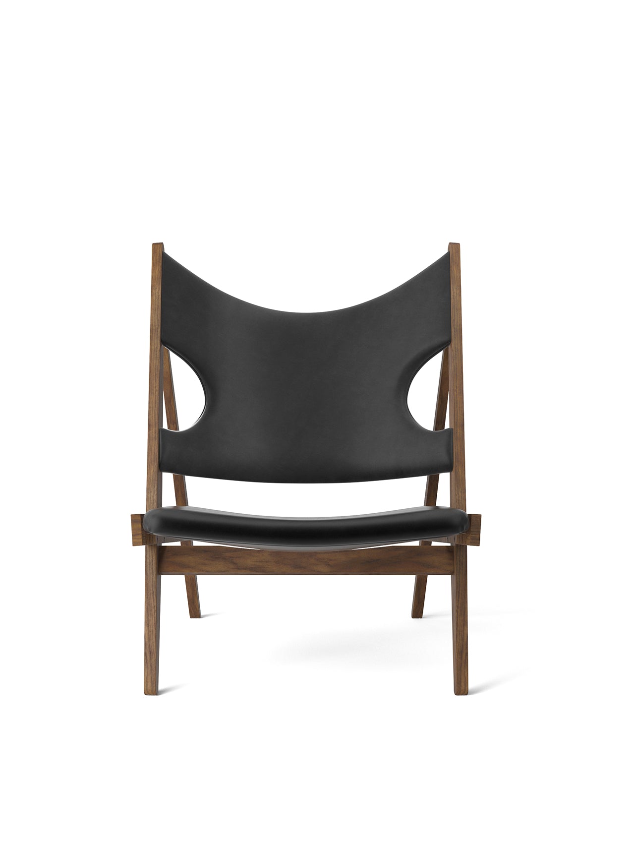 Knitting Lounge Chair, Leather