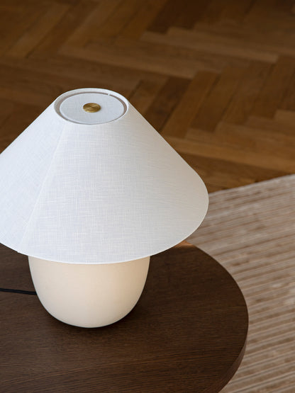 Torso Table Lamp, Off White, 37