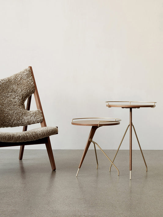 Knitting Lounge Chair, Sheepskin