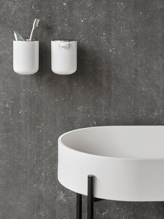 Bath Toothbrush Holder, Wall-Toothbrush Holder-Norm Architects-menu-minimalist-modern-danish-design-home-decor
