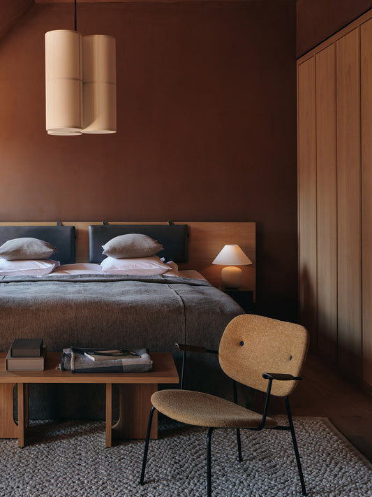 Androgyne Lounge Table, Wood base