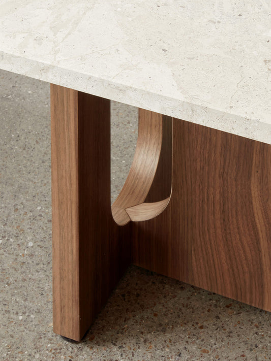 Androgyne Lounge Table, Wood base