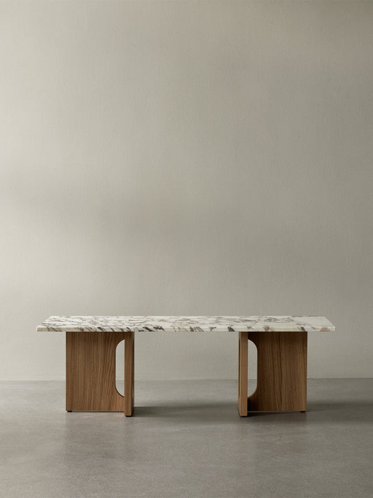 Androgyne Lounge Table, Wood base