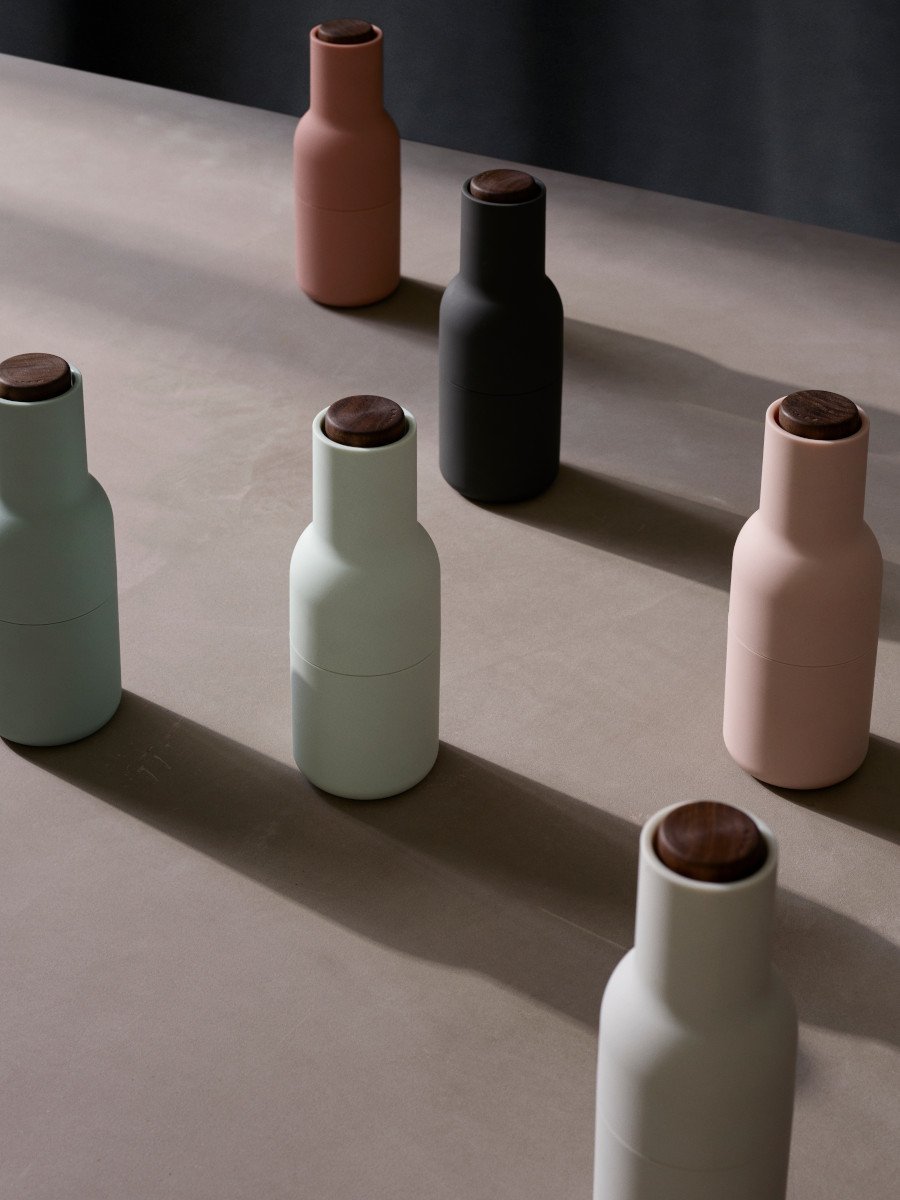 Bottle Grinder Set by Norm Architects  Ceramic Spice Grinders – Audo  Copenhagen