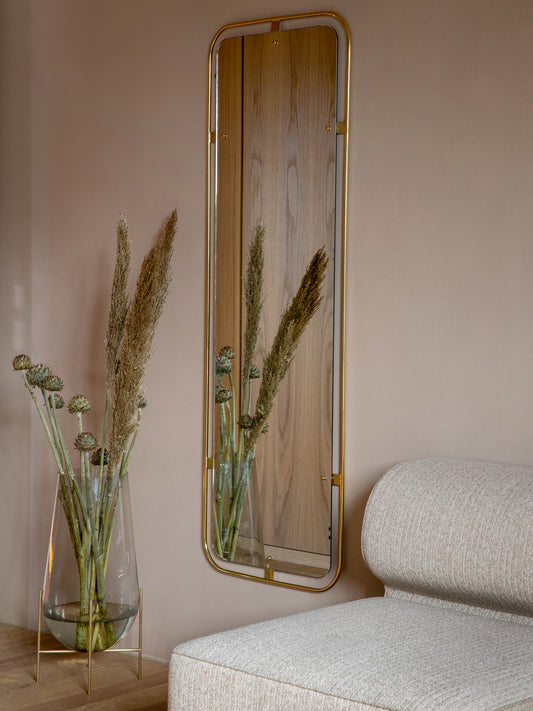 Modern Mirrors, Marble or brass