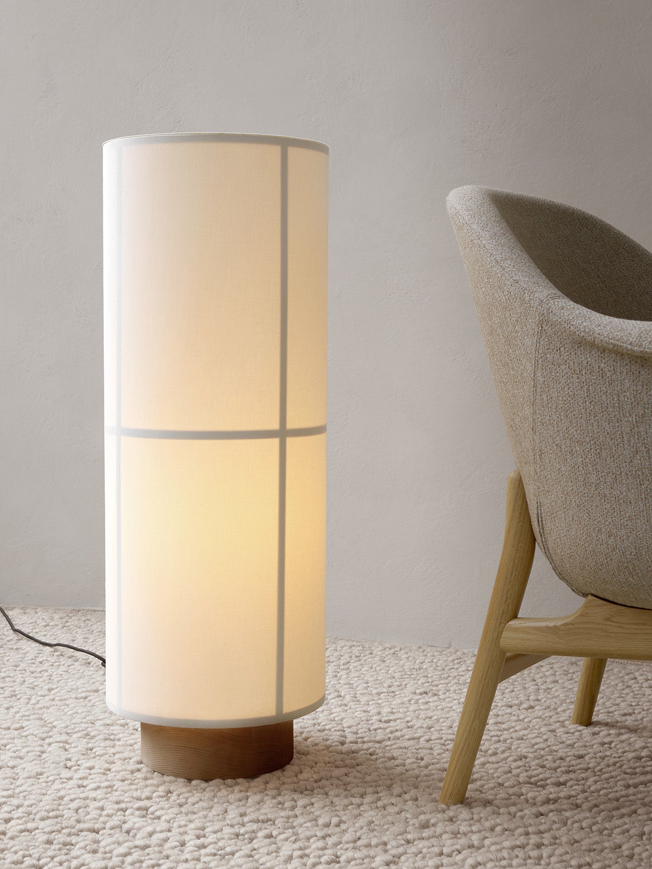 Hashira Floor Lamp, White