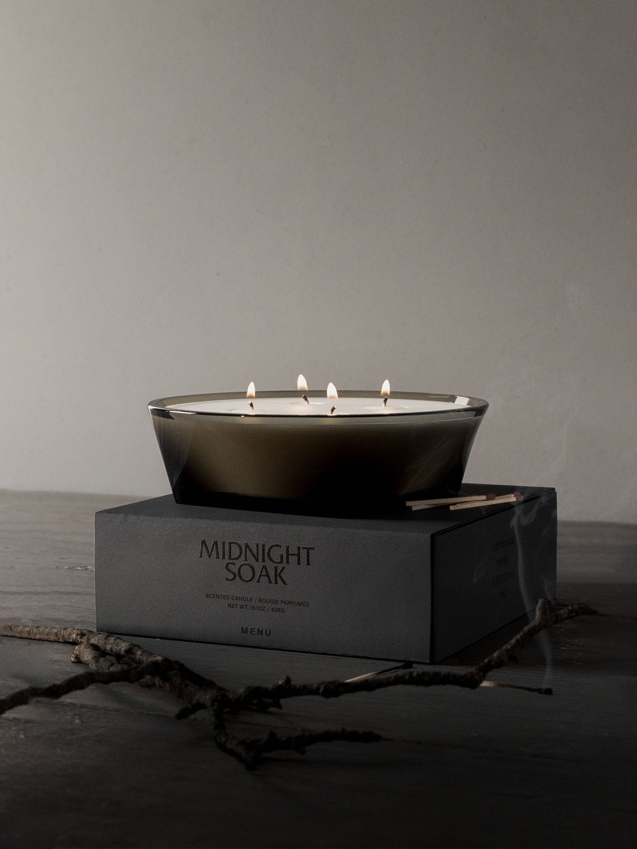 Olfacte Scented Candle, Midnight Soak