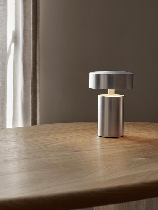 Column Table Lamp, Portable