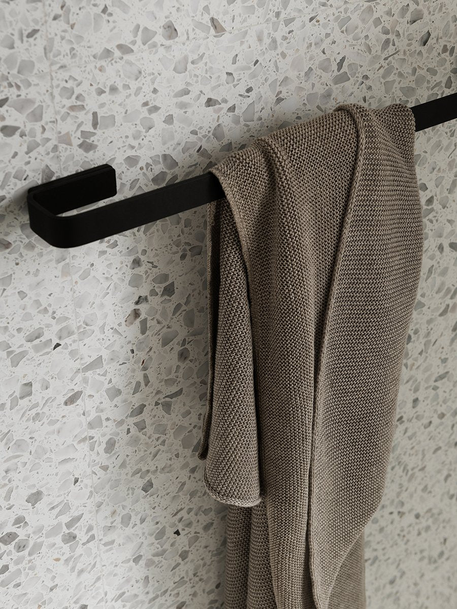 Towel outlet hanger design