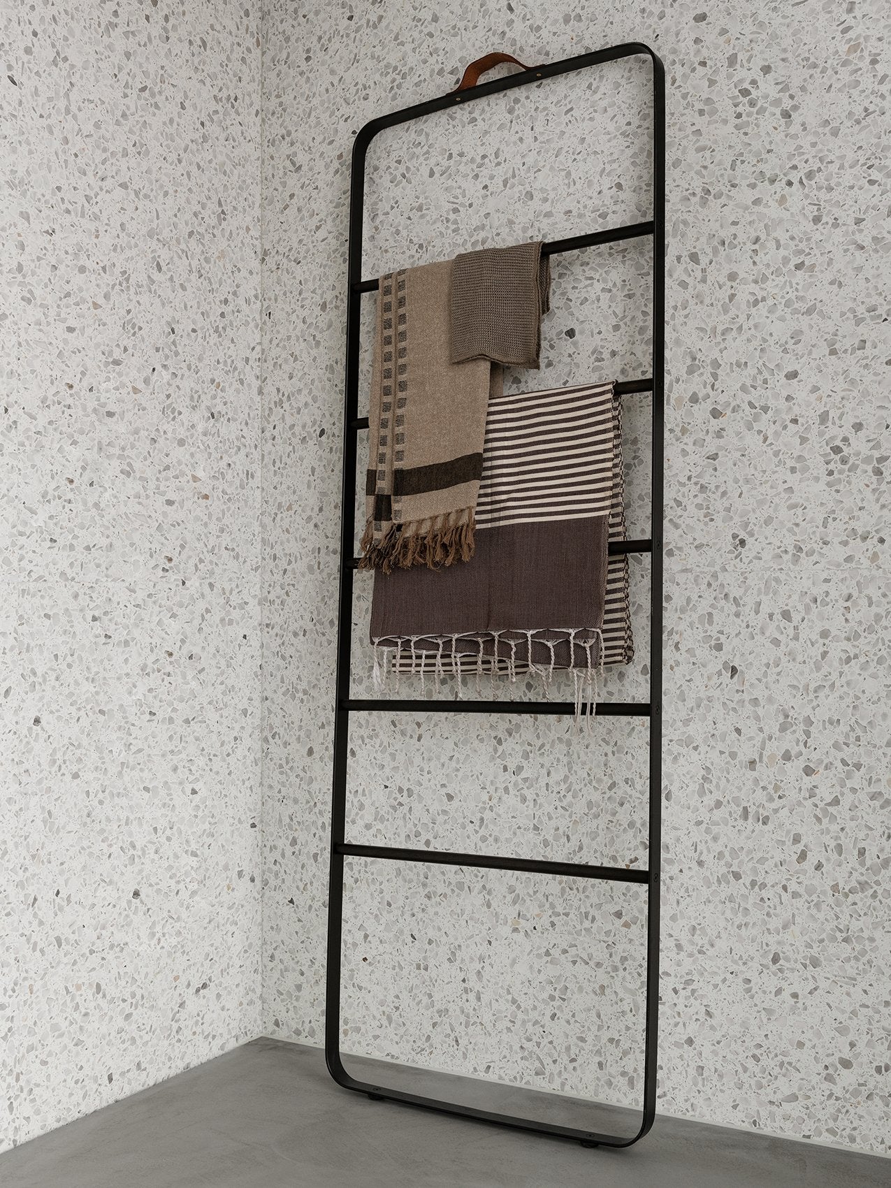 Bath Towel Ladder-Towel Ladder-Norm Architects-menu-minimalist-modern-danish-design-home-decor