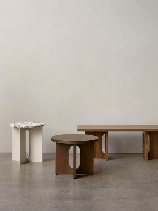 Androgyne Lounge Table, Wood base