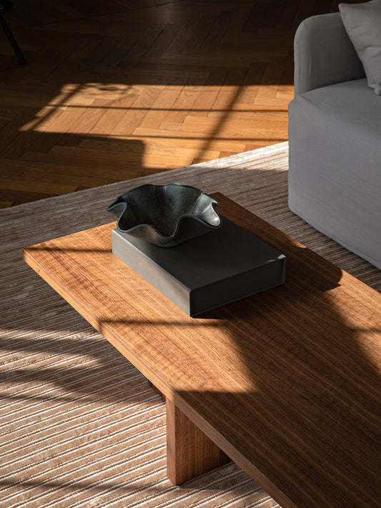 Androgyne Lounge Table, Wood base