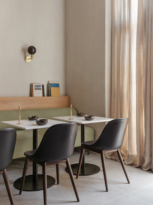 Harbour Side Dining Chair, Wooden Base