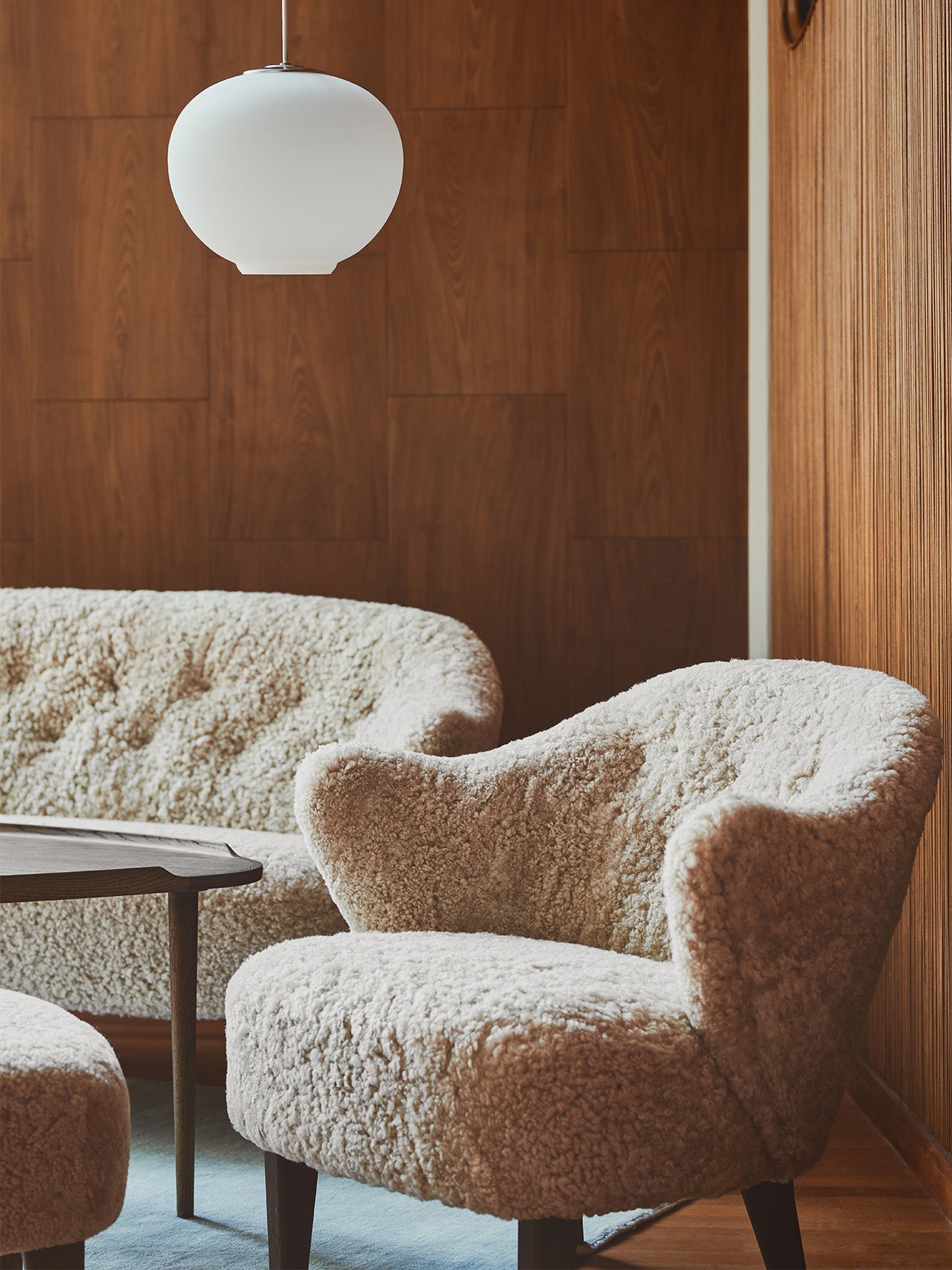 Ingeborg Lounge Chair, Sheepskin